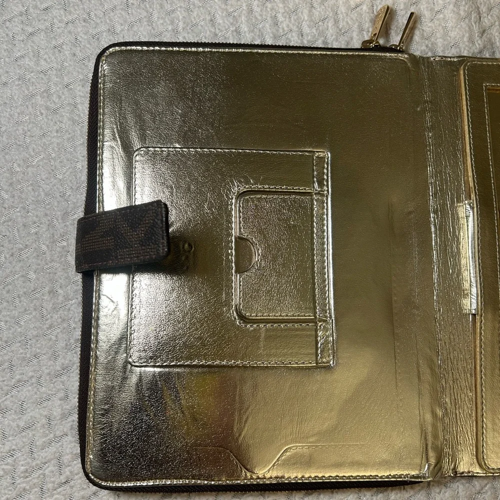 Michael Kors Monogram Tablet Case and Organizer